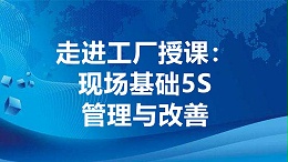 走进工厂授课：现场基础5S管理与改善