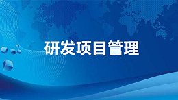 研发项目管理